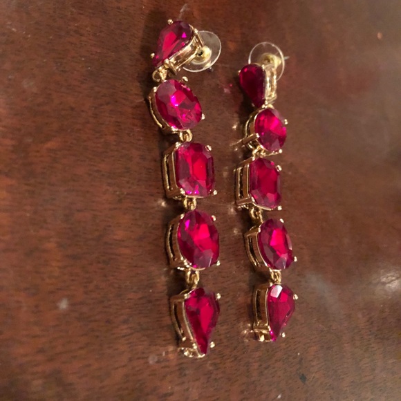 Nordstrom Jewelry - Ruby Red Earrings